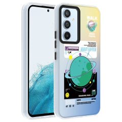 Samsung Galaxy A14 Kılıf Desenli Dragon Sert Kapak Kılıf