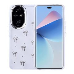 Honor 200 Kılıf Airbag Tasarımlı Simli Şeffaf Kutup Kapak