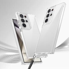 Samsung Galaxy S25 Ultra Kılıf Airbagli Takılabilir Askı Aparatlı Snap Silikon Kapak