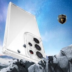 Samsung Galaxy S25 Ultra Kılıf Airbagli Takılabilir Askı Aparatlı Snap Silikon Kapak