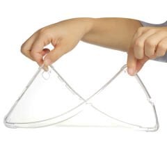 Samsung Galaxy Tab S6 Lite P610 Kılıf Nitro Anti Shock Darbe Emici Köşe Korumalı Şeffaf Silikon Kapak