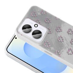 Xiaomi Redmi 13C Kılıf Kamera Korumalı Figürlü Ponti Silikon Kapak