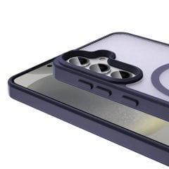 Samsung Galaxy S24 Kılıf Magsafe Şarj Özellikli Mat Arka Yüzey Sio Kapak