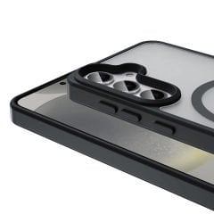 Samsung Galaxy S24 Kılıf Magsafe Şarj Özellikli Mat Arka Yüzey Sio Kapak