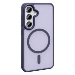 Samsung Galaxy S24 Kılıf Magsafe Şarj Özellikli Mat Arka Yüzey Sio Kapak