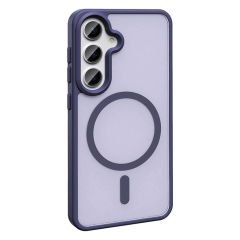 Samsung Galaxy S24 Kılıf Magsafe Şarj Özellikli Mat Arka Yüzey Sio Kapak