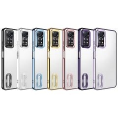 Xiaomi Redmi Note 12 Pro 4G Kamera Korumalı Logo Gösteren Omega Kapak kılıf