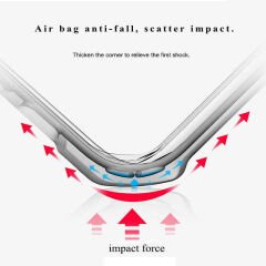 Oppo A9 2020 Kılıf Nitro Anti Shock Darbe Emici Köşe Korumalı Şeffaf Silikon Kapak