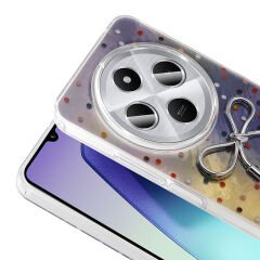 Xiaomi Redmi 14C 4G Kılıf Kamera Korumalı Figürlü Ponti Silikon Kapak