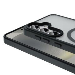 Samsung Galaxy S24 Plus Kılıf Magsafe Şarj Özellikli Mat Arka Yüzey Sio Kapak