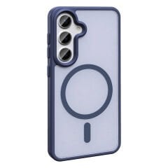 Samsung Galaxy S24 Plus Kılıf Magsafe Şarj Özellikli Mat Arka Yüzey Sio Kapak