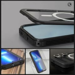 Samsung Galaxy S24 Plus Magsafe Şarj Özellikli 1-1 Su Geçirmez Kılıf