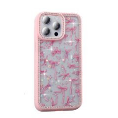 iPhone 15 Pro Max Kılıf Taşlı ve Simli Tasarım Azra Kapak