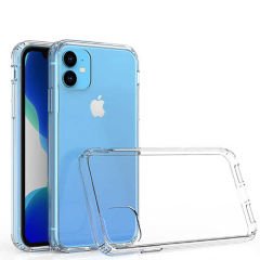 iPhone 11 Kılıf Nitro Anti Shock Darbe Emici Köşe Korumalı Şeffaf Silikon Kapak