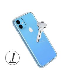 iPhone 11 Kılıf Nitro Anti Shock Darbe Emici Köşe Korumalı Şeffaf Silikon Kapak