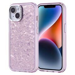 iPhone 13 Kılıf Taşlı Tasarımlı Kapi Kapak