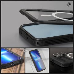 Samsung Galaxy S24 Kılıf Magsafe Şarj Özellikli 1-1 Su Geçirmez Kılıf