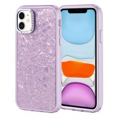 iPhone 11 Kılıf Taşlı Tasarımlı Kapi Kapak