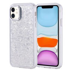 iPhone 11 Kılıf Taşlı Tasarımlı Kapi Kapak