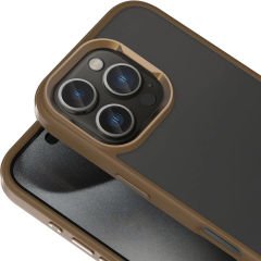 iPhone 16 Pro Kılıf Magsafe Şarj Özellikli Parlak Kamera Çerçeveli Kost Kapak