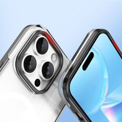 iPhone 16 Pro Max Kılıf Magsafe Şarj Özellikli Çıkarılabilir Arka Yüzeyli Polar Kapak