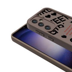 Samsung Galaxy S24 Kılıf Kamera Korumalı Baskılı Arka Yüzey Klas Kapak