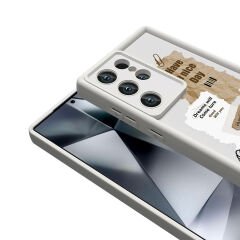 Samsung Galaxy S24 Ultra Kılıf Kamera Korumalı Baskılı Arka Yüzey Klas Kapak