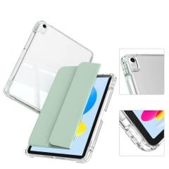 iPad 10.9 2022 (10.Nesil) Kılıf Magnetik Ayrılabilen Airbagli Sliding Tablet Kılıfı