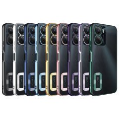 Vivo Y16 Kılıf Kamera Korumalı Logo Gösteren Omega Kapak