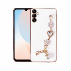 Samsung Galaxy A14 Kılıf El Tutamaçlı Kamera Korumalı Taka Silikon Kapak Kılıf