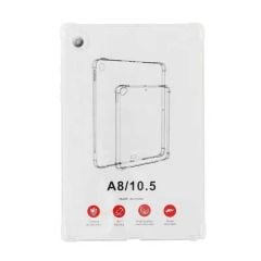 Samsung Galaxy Tab A8 10.5 SM-X200 (2021) Kılıf Zore Tablet Kılıf Nitro Anti Shock Darbe Emici Köşe Korumalı Şeffaf Silikon Kapak