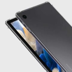 Samsung Galaxy Tab A8 10.5 SM-X200 (2021) Kılıf Zore Tablet Kılıf Nitro Anti Shock Darbe Emici Köşe Korumalı Şeffaf Silikon Kapak