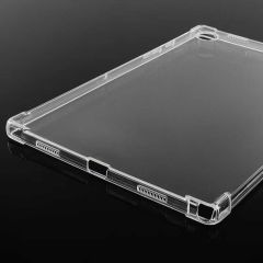 Samsung Galaxy Tab A8 10.5 SM-X200 (2021) Kılıf Zore Tablet Kılıf Nitro Anti Shock Darbe Emici Köşe Korumalı Şeffaf Silikon Kapak