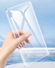 iPad Mini 2021 (6.Nesil) Kılıf Nitro Anti Shock Darbe Emici Köşe Korumalı Şeffaf Silikon Kapak