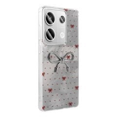 Xiaomi Redmi Note 13 Pro 4G Kılıf Kamera Korumalı Figürlü Ponti Silikon Kapak