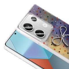 Xiaomi Redmi Note 13 Pro 4G Kılıf Kamera Korumalı Figürlü Ponti Silikon Kapak