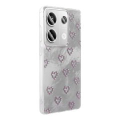 Xiaomi Redmi Note 13 Pro 4G Kılıf Kamera Korumalı Figürlü Ponti Silikon Kapak