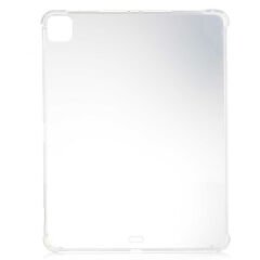 iPad Pro 12.9 2021 (5.Nesil) Kılıf Nitro Anti Shock Darbe Emici Köşe Korumalı Şeffaf Silikon Kapak