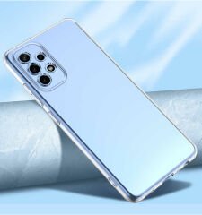 Samsung Galaxy A53 5G Kamera Korumalı Süper Silikon Kapak kılıf