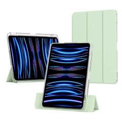 iPad Air 11 2024 Kılıf Magnetik Ayrılabilen Airbagli Sliding Tablet Kılıfı