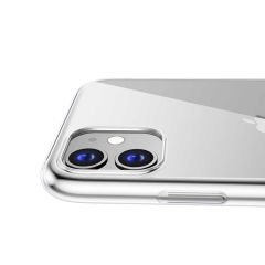 iPhone 11 Kılıf Kılıf Ultra İnce Sert Kamera Çıkıntılı Şeffaf Vonn Kapak