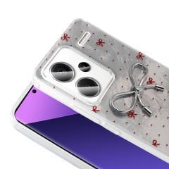 Xiaomi Redmi Note 13 Pro Plus 5G Kılıf Kamera Korumalı Figürlü Ponti Silikon Kapak