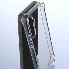 Samsung Galaxy A14 Kılıf Nitro Anti Shock Darbe Emici Köşe Korumalı Şeffaf Silikon Kapak