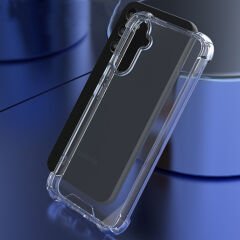 Samsung Galaxy A14 Kılıf Nitro Anti Shock Darbe Emici Köşe Korumalı Şeffaf Silikon Kapak
