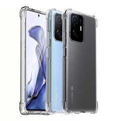 Xiaomi Mi 11T Pro 5G Kılıf Nitro Anti Shock Darbe Emici Köşe Korumalı Şeffaf Silikon Kapak