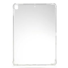 iPad 10.2 2021 (9.Nesil) Kılıf Nitro Anti Shock Darbe Emici Köşe Korumalı Şeffaf Silikon Kapak