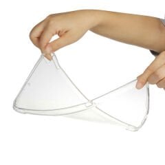 iPad 10.2 2021 (9.Nesil) Kılıf Nitro Anti Shock Darbe Emici Köşe Korumalı Şeffaf Silikon Kapak