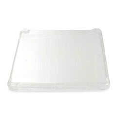iPad 10.2 2021 (9.Nesil) Kılıf Nitro Anti Shock Darbe Emici Köşe Korumalı Şeffaf Silikon Kapak