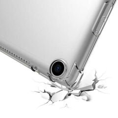iPad 10.2 2021 (9.Nesil) Kılıf Nitro Anti Shock Darbe Emici Köşe Korumalı Şeffaf Silikon Kapak