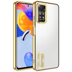 Xiaomi Redmi Note 11 Pro 5G Kılıf Kamera Korumalı Logo Gösteren Omega Kapak kılıf
